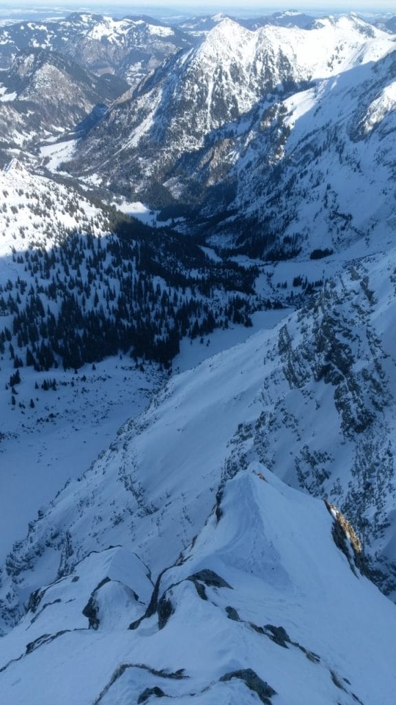 Walking the Nebelhorn 