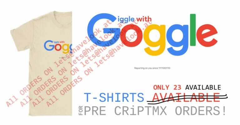 Giggle with Goggle, Goggle and Giggle