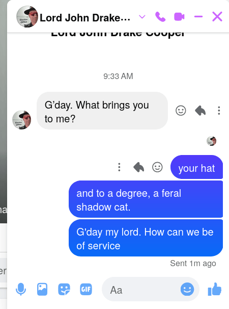 G’day. What brings you to me? STARWHEEL