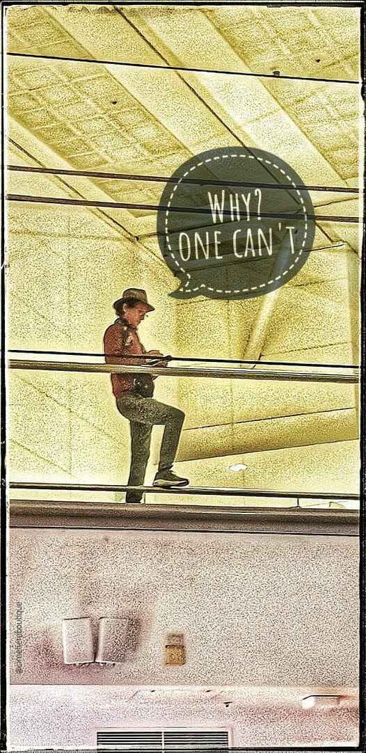 He was against them. Purposefully