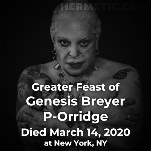 The Greater Feast of Genesis Breyer P-Orridge STARWHEEL The Greater Feast of Genesis Breyer P-Orridge STARWHEEL