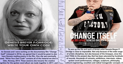 The Greater Feast of Genesis Breyer P-Orridge STARWHEEL The Greater Feast of Genesis Breyer P-Orridge STARWHEEL